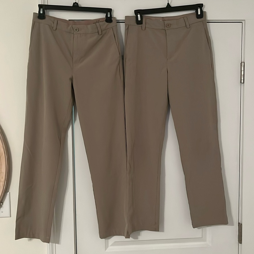 Vineyard Vines Boys 16 performance Khakis. Two pair